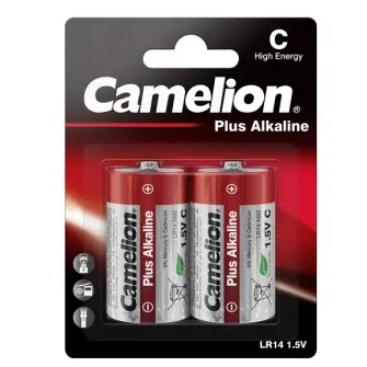 CAMELION Plus alkaline "C" batterier - 2 stk - BATTERIER