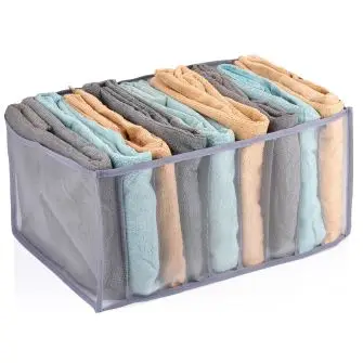 ALPINA Tøjopbevaring med 9 rum - 44x29x22 cm - ALPINA