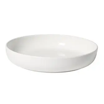DACORE Skål i genanvendt plast Ø20,9 cm - hvid - SERVERINGSSKÅLE