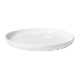 DACORE Tallerken i genanvendt plast Ø27,4 cm - hvid - SERVERINGSSKÅLE