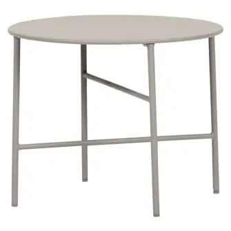 ENVY Sidebord / sofabord Ø50 cm - flintgrå - SIDEBORDE & SKAMLER