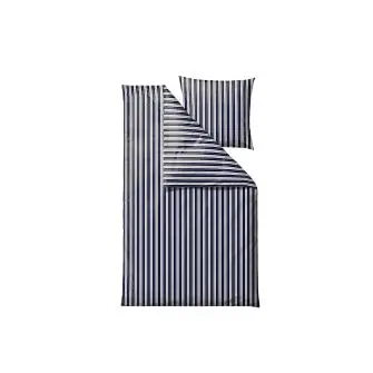 SÖDAHL Sengetøj flow 140x200 cm - navy blue - SÖDAHL