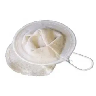 Tefilter i stof Ø9 cm - KØKKENARTIKLER