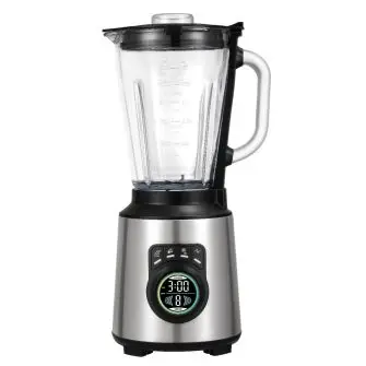 CONZEPT Blender 1,5 liter 1200 watt med farvedisplay - stål - BLENDERE / STAVBLENDERE