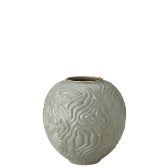 KNABSTRUP Solum vase H15 cm - sage - VASER