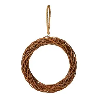 DACORE Pilekrans Ø50 cm - brun - DEKORATION