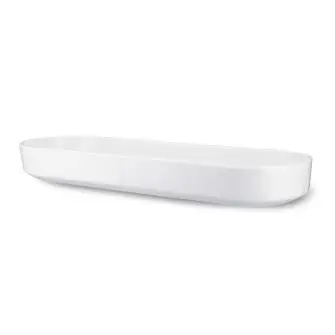 ROSENDAHL Grand Cru serveringsfad ovalt 34 x 12 cm - hvid - SERVERINGSFADE