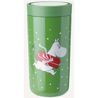 STELTON To go click moomin termokop 0,2 liter - moomin present - grøn - OUTDOOR