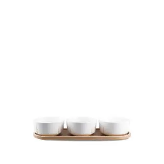 ROSENDAHL Grand Cru tapassæt 33 x 12 cm - hvid - ØVRIGE