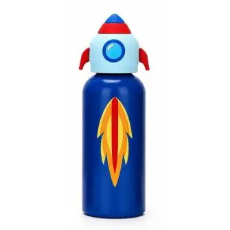 CONZEPT Termoflaske 400 ml - raket - MADKASSER & DRIKKEDUNKE