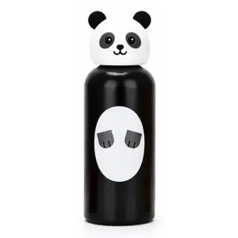 CONZEPT Termoflaske 400 ml - panda - MADKASSER & DRIKKEDUNKE