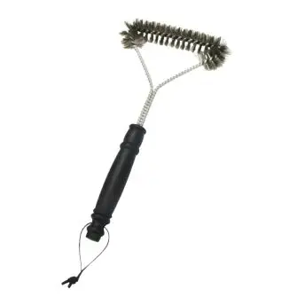 Grillbørste trekant - 30 cm. - GRILL & TILBEHØR
