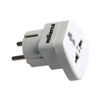 Universal adapter til brug i danmark - DIVERSE TILBEHØR TIL REJSE & FERIEN