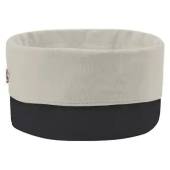 STELTON Brødpose sort/sand - BRØDKURVE