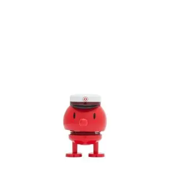 HOPTIMIST Student bumle rød 7 cm - HOPTIMIST