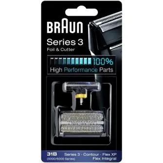 BRAUN Skær til barbermaskine 31B - sort - BRAUN