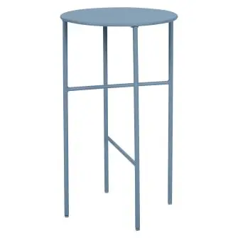 ENVY Havebord Ø40 cm - blå - SIDEBORDE & SKAMLER
