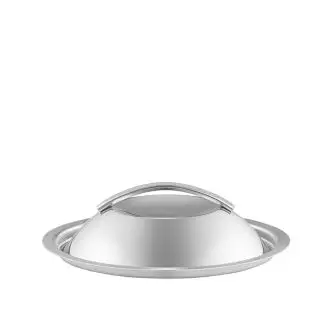 EVA TRIO Kuppellåg stål 16 cm - GRYDELÅG