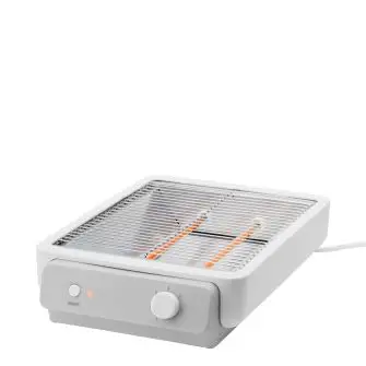 STELTON RIG-TIG Foodie brødrister - hvid - RIG-TIG