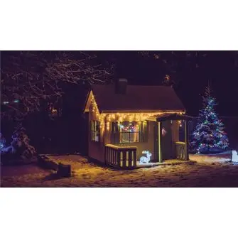 CONZEPT Istapkæde 300 LED 5 m - 35 cm - LYS & LYSKÆDER
