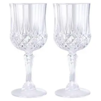 DAY Vinglas 20 cl 2 stk klar plast - DAY