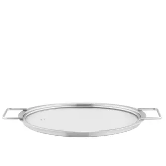 EVA TRIO Tallerkenlåg glas 24 cm med øre - GRYDELÅG