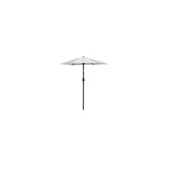 DACORE Alu parasol madrid Ø2 m m/tilt og hejs - natur - PARASOLLER & OVERDÆKNING