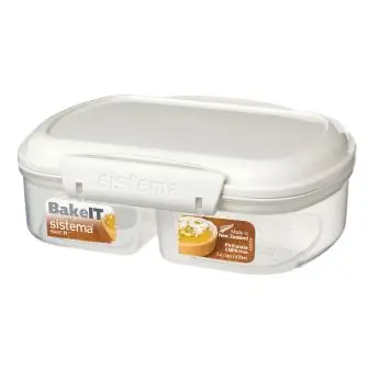 SISTEMA Bake it opbevaringsboks 630 ml. - OPBEVARINGSGLAS / DÅSER