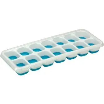 ROYAL Isterningbakke med låg - blå - PLAST1
