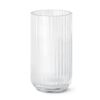LYNGBY Vase glas 20 cm - klar - LYNGBY PORCELÆNSFABRIK
