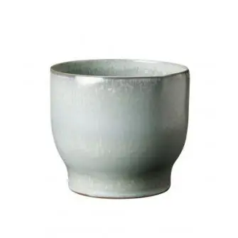 KNABSTRUP Keramik Urtepotteskjuler Ø16,5 cm - soft mint - KNABSTRUP KERAMIK