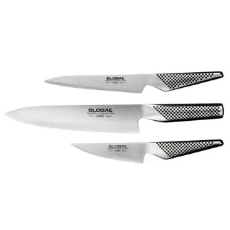 GLOBAL G-2111 Knivsæt med GS-1, GS-11 & G-2 - GLOBAL