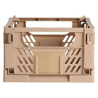 DAY Opbevaringskasse foldbar 33x24,5x15 cm natural sand - DAY