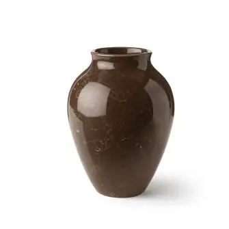 KNABSTRUP Natura vase 20 cm - brun - KNABSTRUP KERAMIK