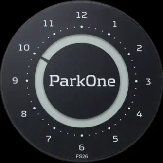 PARKONE 2 Parkeringsur - carbon black - PARKONE