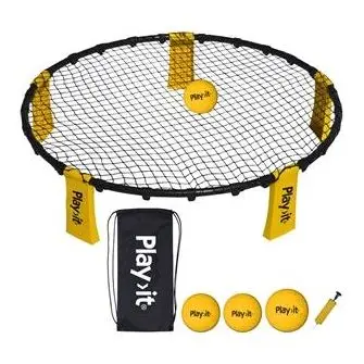 PLAY IT Bounceball med 3 kugler - HAVESPIL