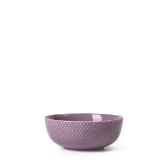 LYNGBY Rhombe color skål Ø15,5 cm - lilla - LYNGBY PORCELÆNSFABRIK