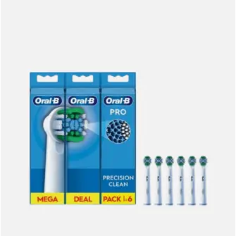 ORAL-B Børstehoveder precision clean 6 pk - ORAL-B