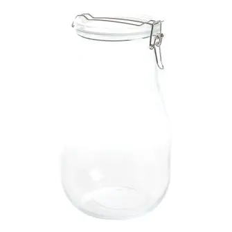 DET GAMLE APOTEK Henkogningsglas 1,5 liter - klar - DET GAMLE APOTEK