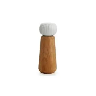 KÄHLER Hammershøi kværn 18,5 cm - hvid - KVÆRNE