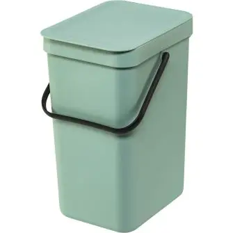 BRABANTIA Affaldsspand m/ låg 12 liter - jade grøn - HUSHOLDNING