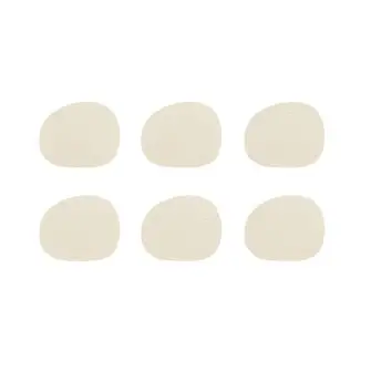 RAW Buffalo glasbrikker 6 stk. - varm nude - RAW