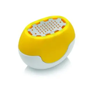 MICROPLANE Citrusriver med opsamler - gul - MICROPLAINE