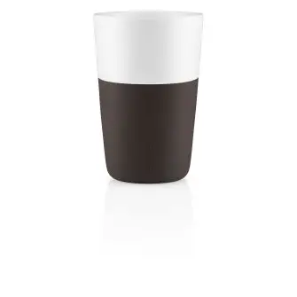 EVA SOLO Cafe latte-krus 2 stk - chokolate - STEL