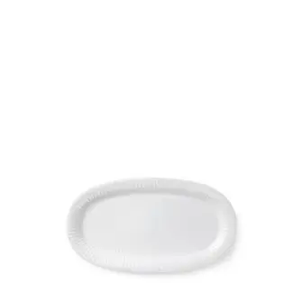 KÄHLER Hammershøi serveringsfad oval 40 x 22,5 cm - hvid - SERVERINGSFADE