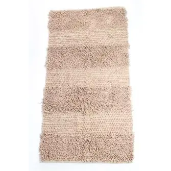 LA FINESSE Bademåtte 60 x 100 cm - beige - ØVRIGE BADTILBEHØR