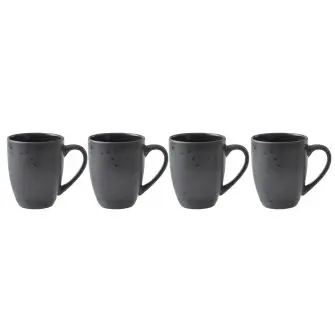 BITZ Krus m/hank 4 stk - galaxy black - BITZ