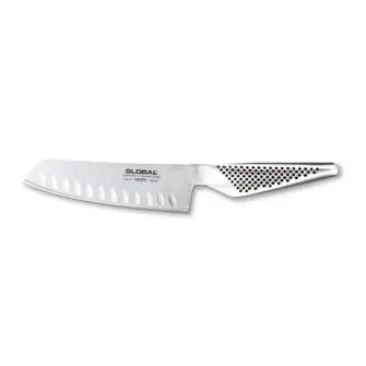 GLOBAL GS-91 grønsagskniv med grantonskær 14 cm - GLOBAL