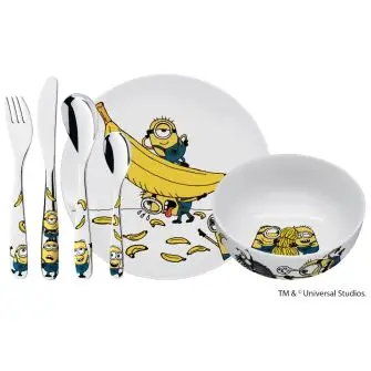WMF Børnesæt minions - 6 dele - WMF