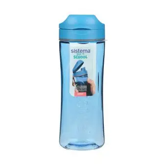 SISTEMA drikkedunk tritan swift 600 ml - støvet blå - SISTEMA